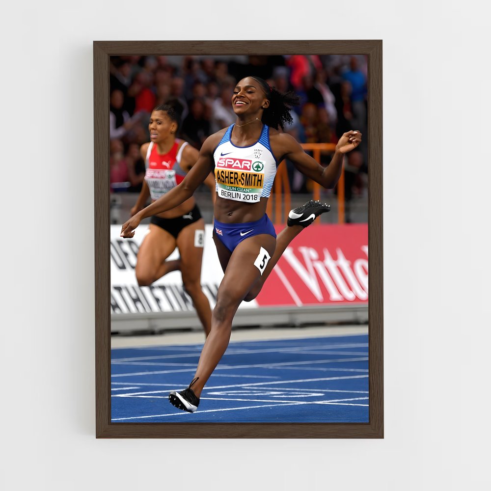 Poster Dina plein – affiche Athlétisme (vue 5)
